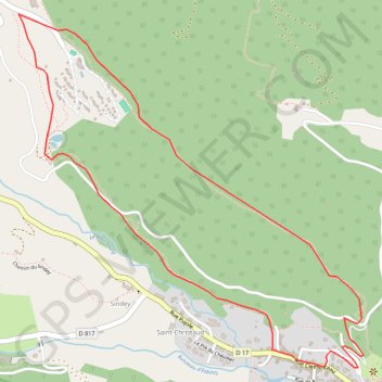 Trace GPS La Paloumère, itinéraire, parcours