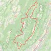 Trace GPS Le Tour de Chartreuse, itinéraire, parcours