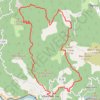 Trace GPS Boucle villars sur var par Sarzit et le Lac, itinéraire, parcours