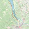 Trace GPS Lormont - La Maison du Douanier, Saint-Christoly-Médoc, itinéraire, parcours