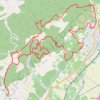 Trace GPS Rallye de Noël, itinéraire, parcours