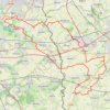 Trace GPS De Villeneuve-d'Ascq à Rumes par Tournai, itinéraire, parcours