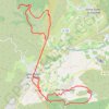 Trace GPS Saint Martin de Londres - Ravin des Arcs La Jasse, itinéraire, parcours
