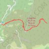 Trace GPS Coll de la Llosa - Forêt de Clavera - La Llagonne, itinéraire, parcours