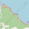 Trace GPS 2ème randonnée en Guadeloupe, itinéraire, parcours
