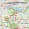 Trace GPS GPX Champs Sur Marne 23 nov, itinéraire, parcours