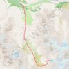 Trace GPS Lac des Rouies, itinéraire, parcours