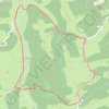 Trace GPS Coteaux de Saint-Faust-de-Bas, itinéraire, parcours