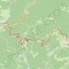 Trace GPS Lalouvesc - Saint-Bonnet-le-Froid (Chemin de Saint-Régis), itinéraire, parcours