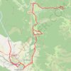 Trace GPS Route from Larres to Yereso, itinéraire, parcours