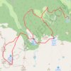 Trace GPS Tuc de Laziès et col d'Auèdole depuis l'étang de Bethmale, itinéraire, parcours