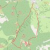 Trace GPS Le Puy de Lassolas depuis Laschamps, itinéraire, parcours