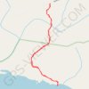 Trace GPS Raft Cove Trail, itinéraire, parcours