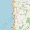 Trace GPS Boucles des falaises de Trédrez en dominant Beg ar Forn, itinéraire, parcours