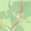 Trace GPS Autza depuis col d'Ispeguy, itinéraire, parcours