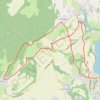 Trace GPS Lac de Paladru - Plaine de Blaune bis, itinéraire, parcours