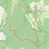 Trace GPS Praslay - la croix au loup, itinéraire, parcours