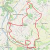 Trace GPS Le confluent du Lot et de la Garonne - Aiguillon, itinéraire, parcours
