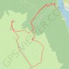 Trace GPS Pic de Lavigne Pic de Chérue, itinéraire, parcours