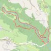 Trace GPS Chaos du Chéran, itinéraire, parcours