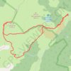 Trace GPS Pic de Labigouer par le col de Souperret depuis Bélonce, itinéraire, parcours