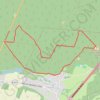 Trace GPS La Butte aux Gens d'Armes, itinéraire, parcours