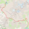Trace GPS Tour du vieux chaillol - Etape 2, itinéraire, parcours