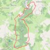 Trace GPS Balcons du bès, itinéraire, parcours