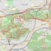 Trace GPS Fausses Reposes et Parc de Saint Cloud, itinéraire, parcours