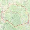 Trace GPS Vichy - Roanne, itinéraire, parcours