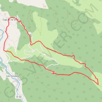 Trace GPS La Pastorale, itinéraire, parcours