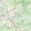 Trace GPS Itinéraire de Station du Mont Serein, Beaumont-du-Ventoux à Moulin De Vernègues, Mallemort, itinéraire, parcours