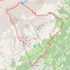 Trace GPS Cabane des Audannes, itinéraire, parcours