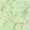 Trace GPS Haut Charolais - Mont-Saint-Vincent - Saint-Ythaire, itinéraire, parcours