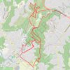 Trace GPS Plan Sarrain - Bois de la Mourrachone, itinéraire, parcours