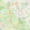 Trace GPS Rando des Donjons - Bricquebec, itinéraire, parcours