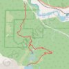 Trace GPS Lake Serene via Bridal Veil Falls, itinéraire, parcours
