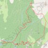 Trace GPS Col de la Saulce, le Prayet, Perquelin, itinéraire, parcours