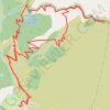 Trace GPS Le lac Lautier par le refuge des Souffles - Valgaudemar, itinéraire, parcours