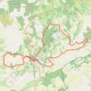 Trace GPS Autour de Braspart, itinéraire, parcours