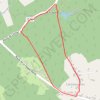 Trace GPS Boucle-Claud-de-Bled-INSEE-24340, itinéraire, parcours