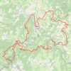 Trace GPS Gorges de l'Allier - Tour du Langeadois, itinéraire, parcours