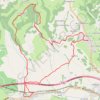 Trace GPS Saint Rabier par la CoSainte et Azerat, itinéraire, parcours
