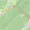 Trace GPS Bois d'Amont Bellefontaine, itinéraire, parcours