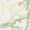 Trace GPS Vieux-Marché - Les Sept-Saints, itinéraire, parcours