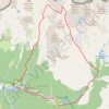 Trace GPS Tour du Pelago - Mercantour, itinéraire, parcours