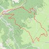 Trace GPS Le Mont Journal, itinéraire, parcours