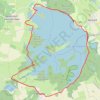 Trace GPS Lac de Madine - Heudicourt, itinéraire, parcours