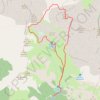 Trace GPS Llena del Bozo depuis Saleras, itinéraire, parcours