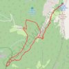 Trace GPS Chalets des Bannettes par la Cheminée (Chartreuse), itinéraire, parcours